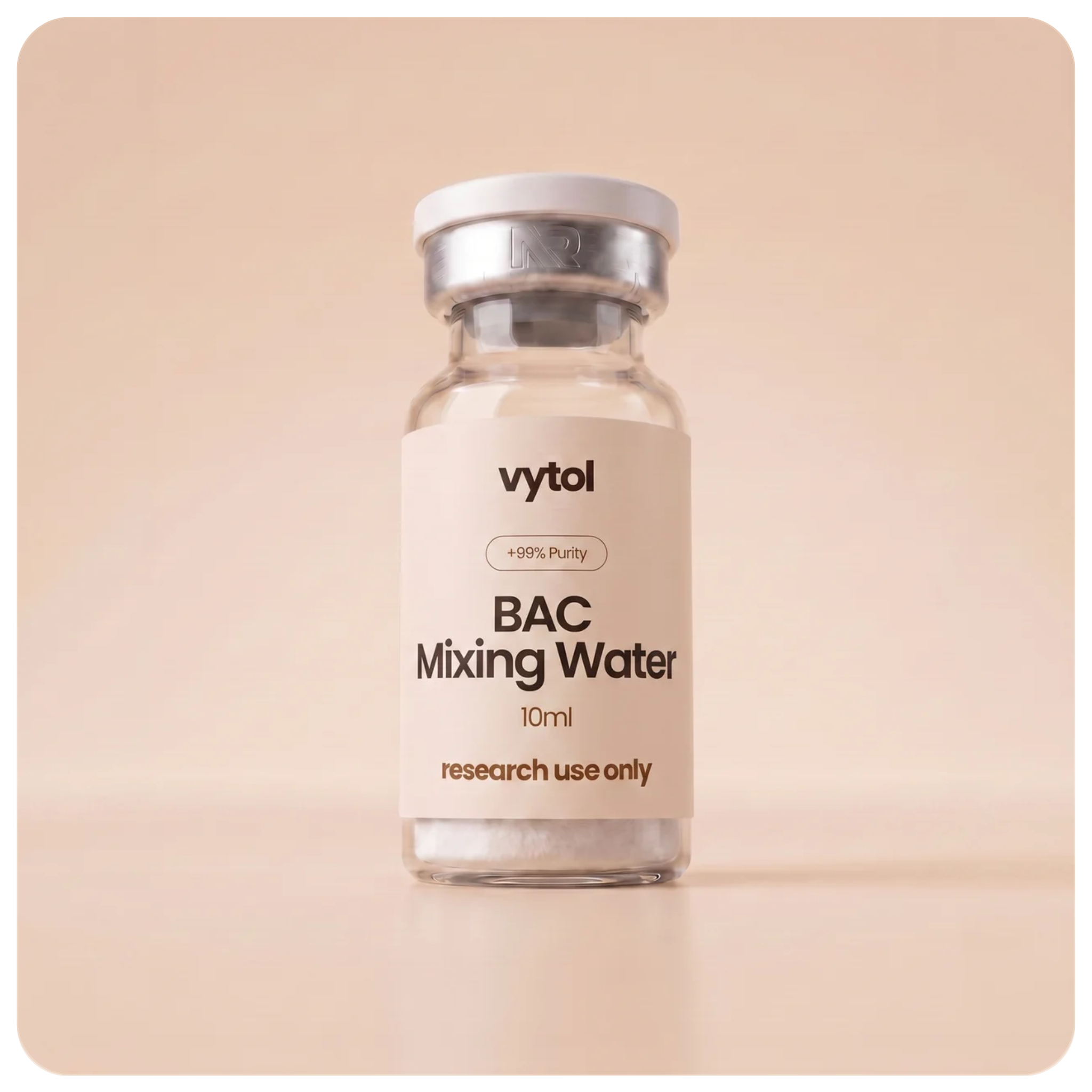 Bacteriostatic Mixing Water Vial | 10ml